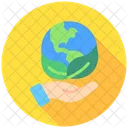 Eco Friendly Green Environment Icon