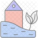 Eco Friendly Landscaping Lineal Color Icon Icon