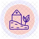 Eco Friendly Landscaping Line Icon Icon