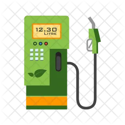 Eco friendly petrol pump  Icon
