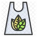 Eco Friendly Plastic Biodegradable Compostable Icon