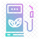 Eco Fuel Biofuel Fuel Station Icon
