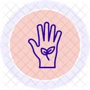 Eco Gardening Glove Eco Gardening Icon
