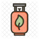 Gas Gas Cylinder Ecology Icon