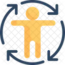Eco healthy body  Icon