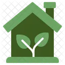 Eco House Ecology Green House Icon