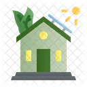 Eco Home Eco House Green House Icon