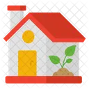 Eco Home Eco House Ecology Icon