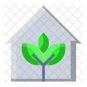 Green Home House Icon