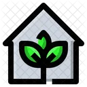 Green Home House Icon