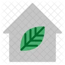 Eco Home Eco House Greenhouse Icon