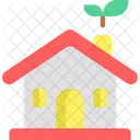 Eco Home Smart House House Icon
