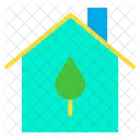 Eco Home House Icon