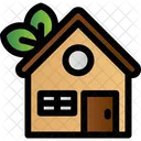 Eco Home Eco House Green House Icon