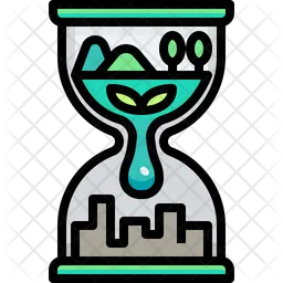 Eco Hourglass  Icon