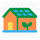 Green House Ecology House Icon