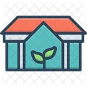 Eco House House Green Icon