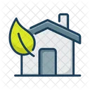 Eco House House Green Icon