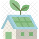 Eco House House Home Icon