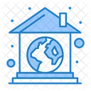 Eco House Green House Ecological Icon