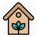Eco House Eco Home Ecology Icon