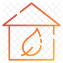Eco House Eco Home Cool House Icon