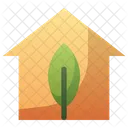 Eco House Green Icon