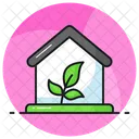Eco House Home Icon