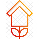 Eco House Ecology House Icon