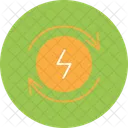 Eco Electricity Energy Icon