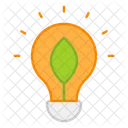 Eco Innovation Plant Innovation Bright Idea Icon