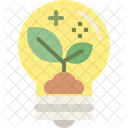 Eco Idea Idea Plant Icon
