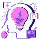 Eco Idea Innovation Bright Idea Icon