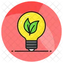Eco Idea Innovation Icon