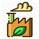 Eco Industry Factory Icon