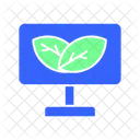 Eco laptop  Icon