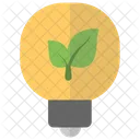 Ecology Plant Bulb Eco Light Icon