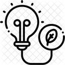 에코라이트 전구 아이디어 아이콘