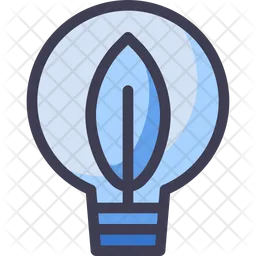Eco Light Bulb  Icon