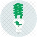 Eco Light Eco Effciency Icon