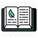 Livro ecológico  Ícone