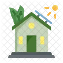 Maison écologique  Icône