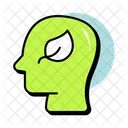 Eco Mind Eco Head Eco Idea Icon
