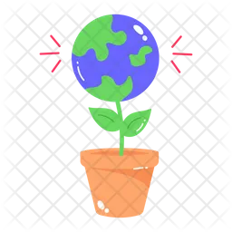 Mundo ecológico  Ícone