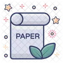 Eco Paper Eco Document Eco Doc Icon