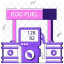 Eco Petrol Pump Fuel Pump Fuel Station Icon