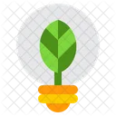 Eco Plant Nature Lamp Icon