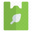 Eco plastic bag  Icon