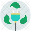 Eco Power Bio Energy Eco Energy Icon