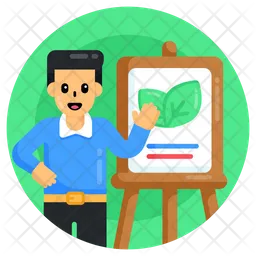 Eco Presentation  Icon